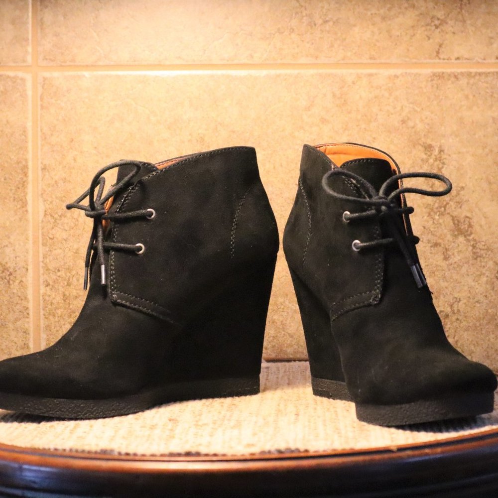 Nine West Ankle Boot Wedge 5.5